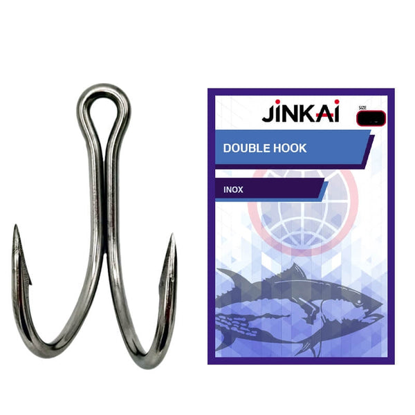 Anzuelo Doble Jinkai Ultra Reforzado // 5/0, 4/0, 2/0, 1, 3, 5