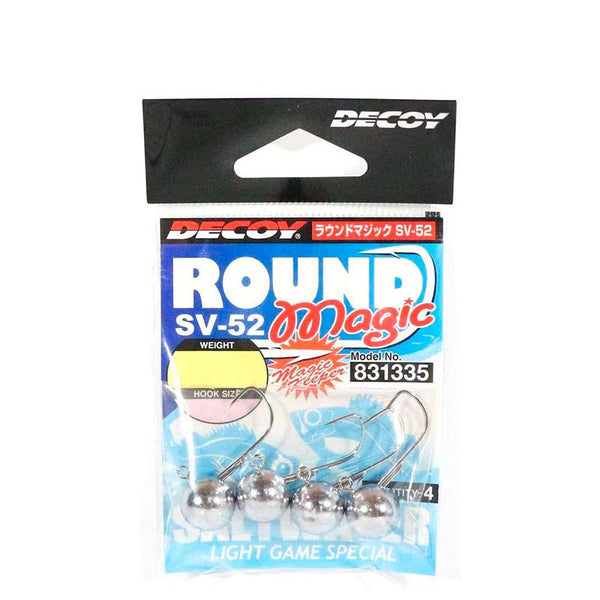 Anzuelo Simple Cabeza Plomada Decoy SV-52 // 2.5g, 3.5g, 7g