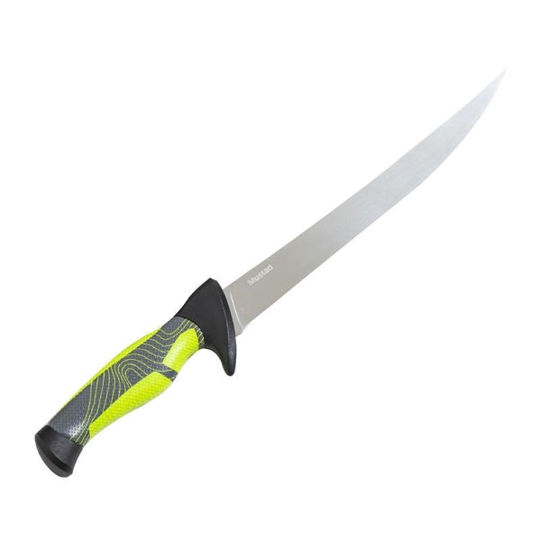 Cuchillo Mustad Para Filetear Verde // 7''