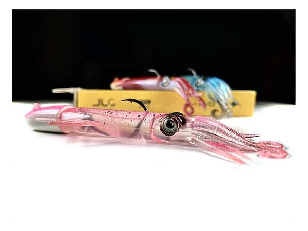 Señuelo vinilo montaje Xipi EVO JLC 140mm // 60g, 90g, 120g