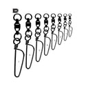 BALL BEARING SWIVEL WITH WELDED RING & CROSS-LOCK SNAP - SWIVEL