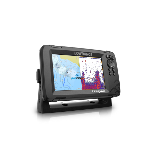 HOOK Reveal 7 with 50/200 HDI transducer & basemap + PoweryMax Ready