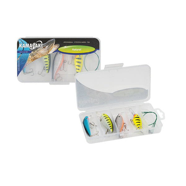 SET SEÑUELOS NATURAL WOBBLER