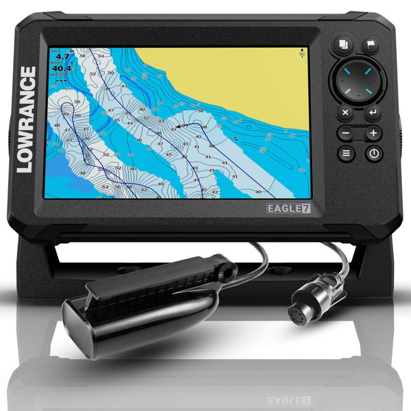 Pantalla Lowrance Eagle 7'' + Transductor SplitShot