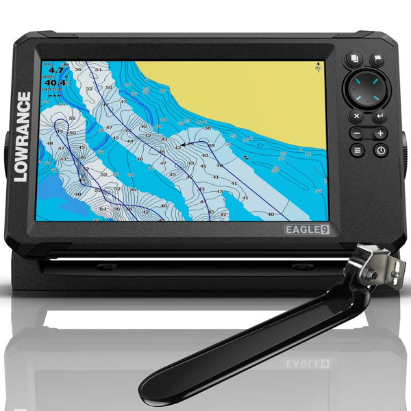 Lowrance Eagle 9'' + Transductor de popa TripleShot HD