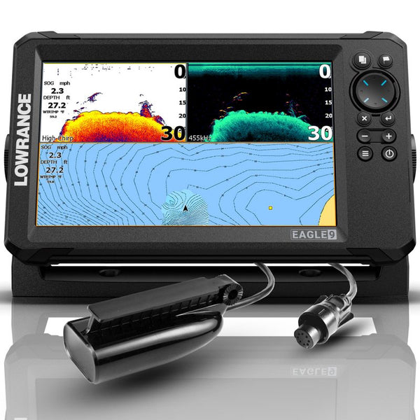 Lowrance Eagle 9'' + Transductor SplitShot
