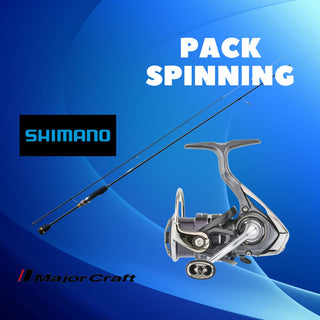 Pack Spinning (Caña+carrete)