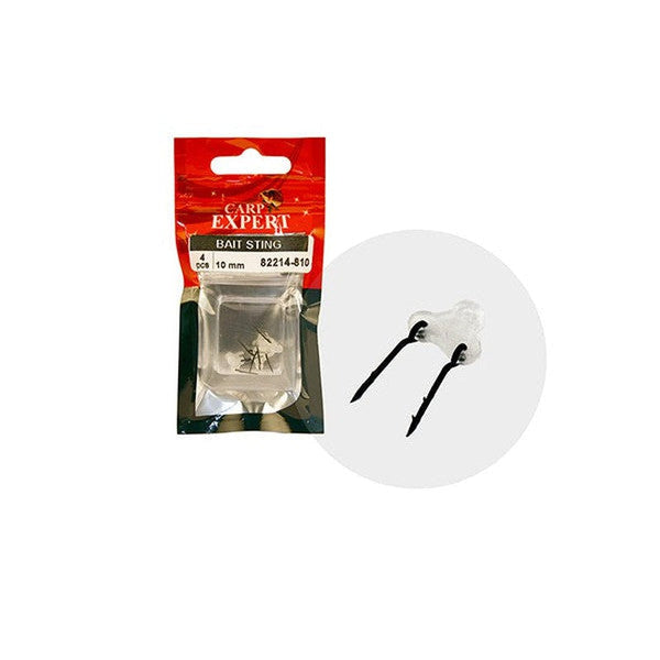 AGUJA DOBLE CON SILICONA PARA CEBO CARP EXPERT