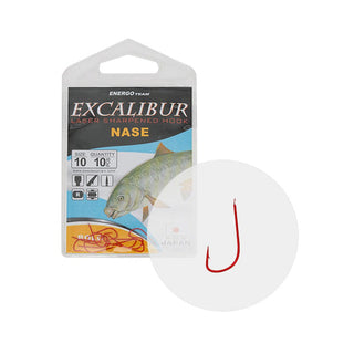 ANZUELO EXCALIBUR NASE BOLO ROJO