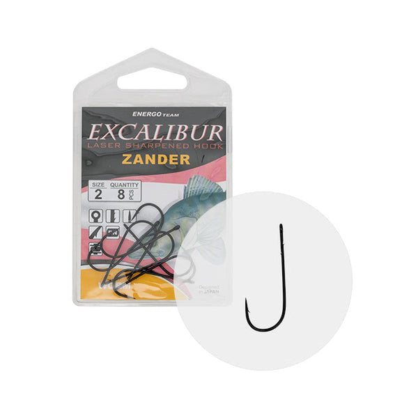 ANZUELO EXCALIBUR ZANDER WORM