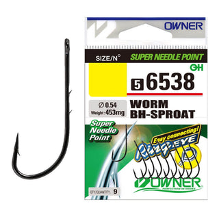 Anzuelo Owner Worm BH-Sproat 56538