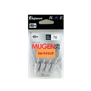 Anzuelo SImple Con Caabeza Plomada Fujiwara Mugen Short Shank// 3.5g, 5g, 7g, 10g