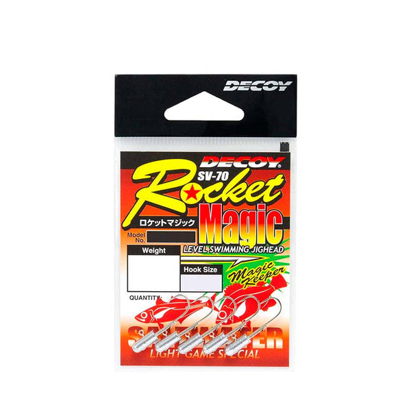 Anzuelo Simple Cabeza Plomada Decoy SV-70 // 2g, 2.5g, 3g, 3.5g