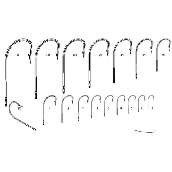 Asari 6 Hooks Bag // 1/0, 2, 2/0, 3/0, 4/0, 5/0, 6/0, 7/0, 8/0