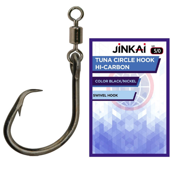 Anzuelo Jinkai Tuna Circle Hook Swivel