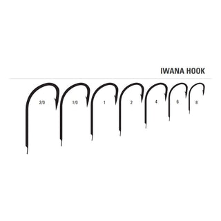 Anzuelo Simple Mustad Iwana Hook // 2/0, 2, 4, 8