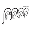 Anzuelo Simple Mustad Octopus Hook // 7/0, 6/0, 5/0, 4/0, 3/0, 2/0, 1/0