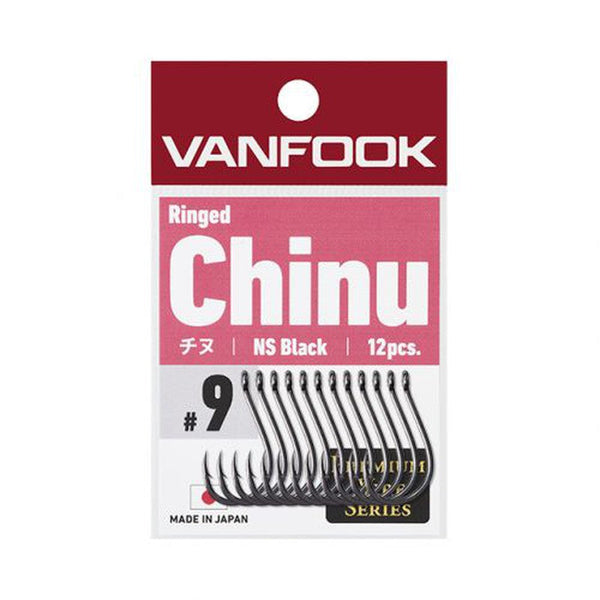 Anzuelo Simple Ringed Chinu NS Black