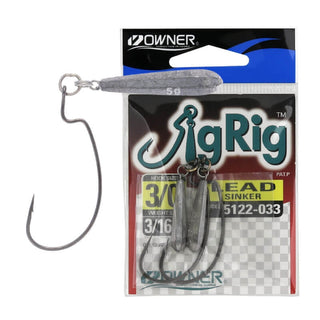 Anzuelo Owner Jig Rig w/Lead Sinke 5122