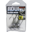 Anzuelo con Cabeza Plomada Round Head 56978 Owner // 5/0, 4/0, 3/0, 2/0, 1 / 25g, 18g, 15g, 12g, 10g, 8g, 5g, 3g, 1.5g