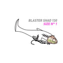 Señuelo Vinilo Fiiish Blaster Shad // 130mm, 160mm, 200mm / 38g, 53g, 80g