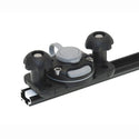 Base Fasten FFR222B Montaje en Rail 'C-shaped track' Borika // Negro