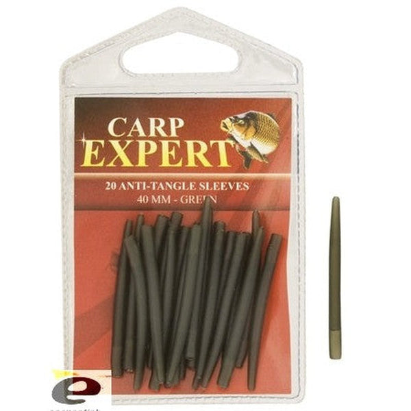 CARP EXPERT ANTI-TANGLE SLEEVES GREEN, SOFT