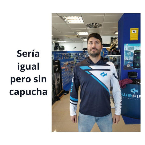 Camiseta técnica WeFish con o sin capucha