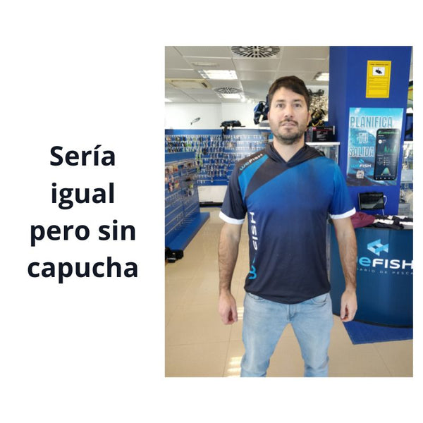 Camiseta técnica WeFish con o sin capucha