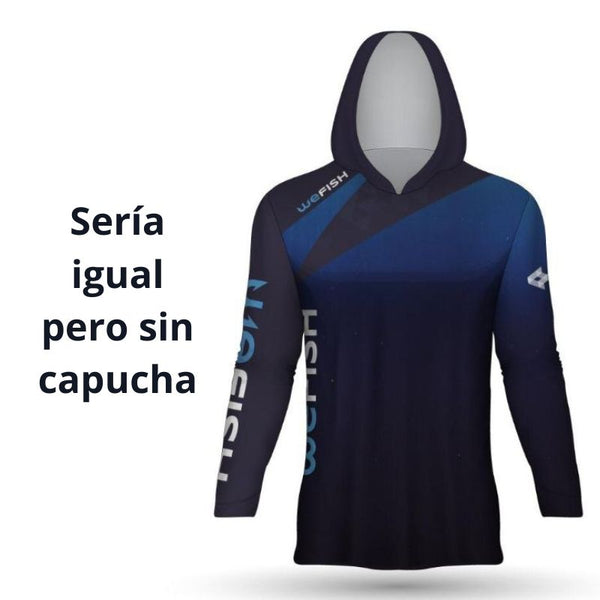 Camiseta técnica WeFish con o sin capucha