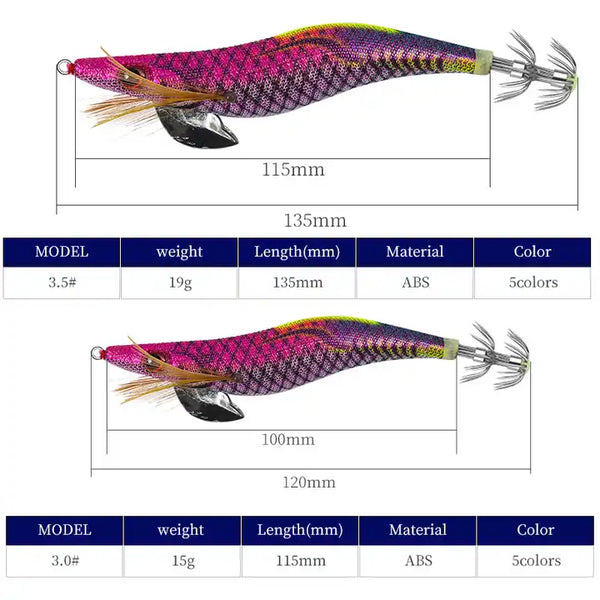 Señuelo Abyssal Egi 3.5 // 19g, 135mm