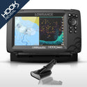 Sonda Lowrance HOOK Reveal 7 con transductor 50/200 HDI & mapa base