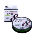 Hilo Trenzado Daiwa Tournament 8 Braid Evo+ // 0.08mm, 0.10mm, 0.12mm, 0.14mm, 0.16m, 0.20mm, 0.26mm / 135m, 270m, 300m