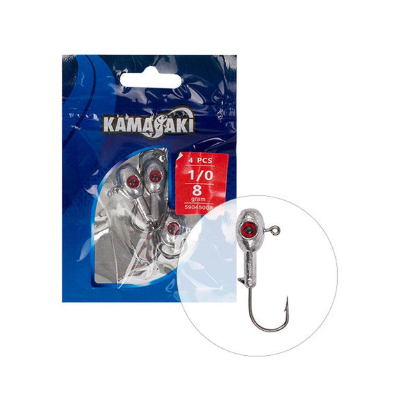 JIG PLOMADO KAMASAKI RED SHOT