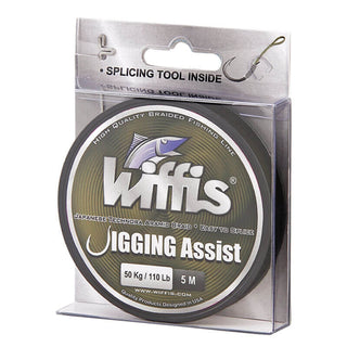 Línea de Pesca Trenzada Wiffis Jigging Assist 5 mts