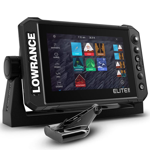 Lowrance Elite FS 9 Black con Transductor 50/200 600w. CHIRP