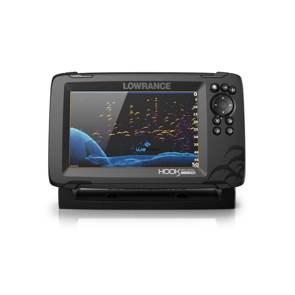 Lowrance HOOK Reveal 7 PoweryMax Ready con Transductor HDI 50/200 DownScan