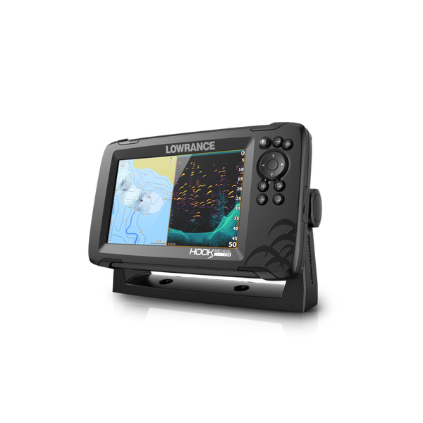 Lowrance HOOK Reveal 7 PoweryMax Ready con Transductor HDI 83/200 CHIRP/Downscan