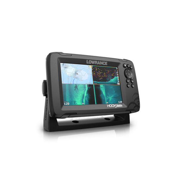 Lowrance HOOK Reveal 7 PoweryMax Ready con Transductor HDI 83/200 CHIRP/Downscan