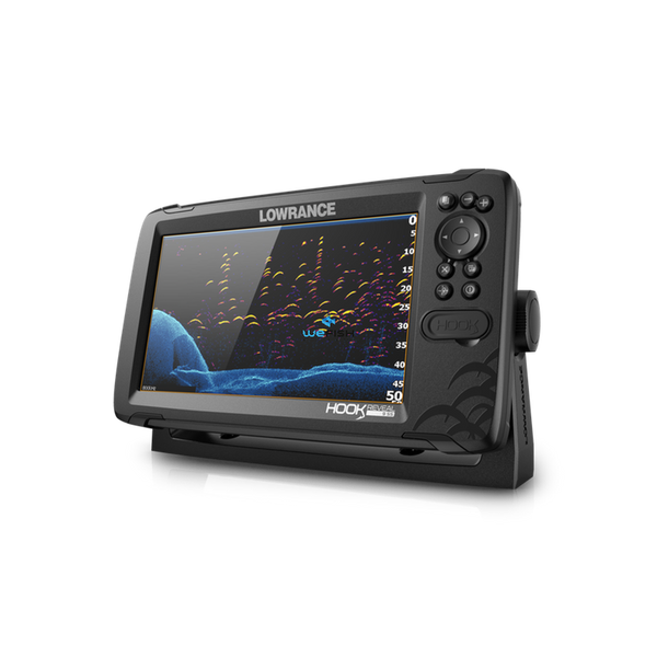 Lowrance HOOK Reveal 9 PoweryMax Ready con Transductor HDI 50/200 DownScan