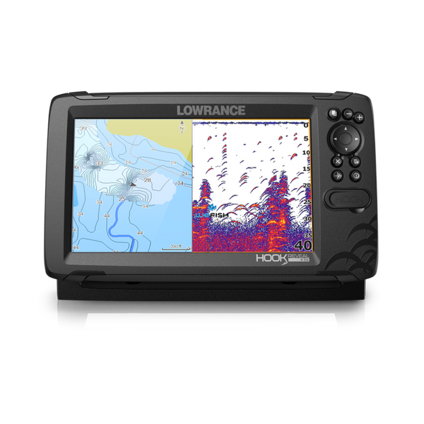 Lowrance HOOK Reveal 9 PoweryMax Ready con Transductor HDI 50/200 DownScan