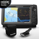 Sonda Lowrance HOOK Reveal 9 con transductor 50/200 HDI & mapa base + PoweryMax Ready