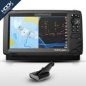 Sonda Lowrance HOOK Reveal 9 con transductor 50/200 HDI & mapa base