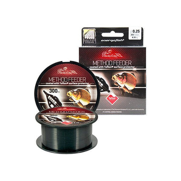 Monofilamento Carp Expert Method Feeder / 300m / 0.18mm, 0.20mm, 0.22mm, 0.25mm, 0.28mm, 0.30mm