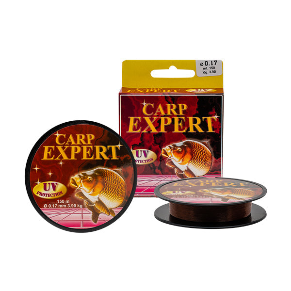 Monofilamento Carp Expert Uv Rojo // 150m, 300m, 1000m / 0.17mm, 0.20mm, 0.25mm, 0.30mm, 0.35mm, 0.40mm