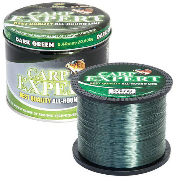 Monofilamento Carp Expert Verde Oscuro // 1200m / 0.27mm, 0.30mm, 0.35mm, 0.40mm