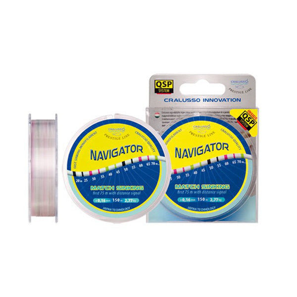 Monofilamento Cralusso Navigator Match Sinking // 200m / 0.18mm, 0.20mm, 0.22mm