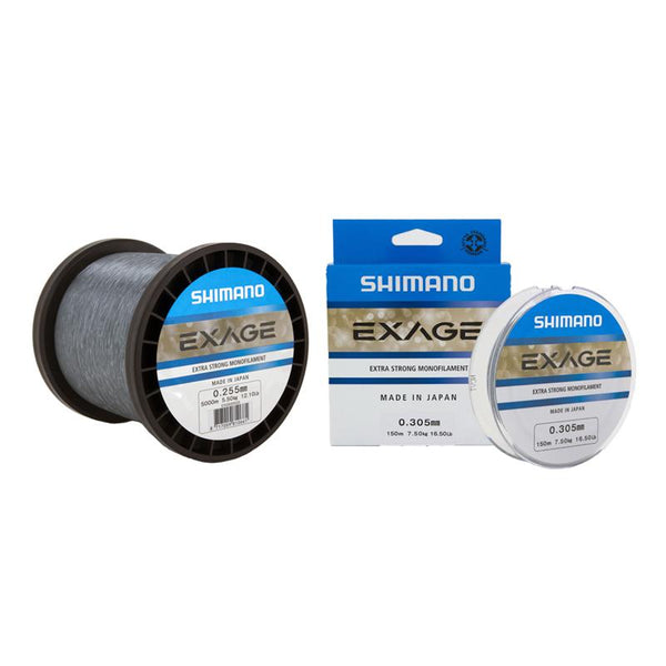 NYLON Thread Shimano Exage Stee 5000m gray