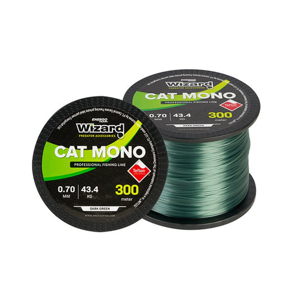 Monofilamento Wizard Catfish // 300m / 0.40mm, 0.50mm, 0.60mm, 0.70mm, 0.80mm, 0.90mm, 1.00mm