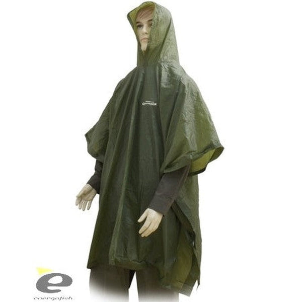 PONCHO ET OUTDOOR BASIC VERDE M